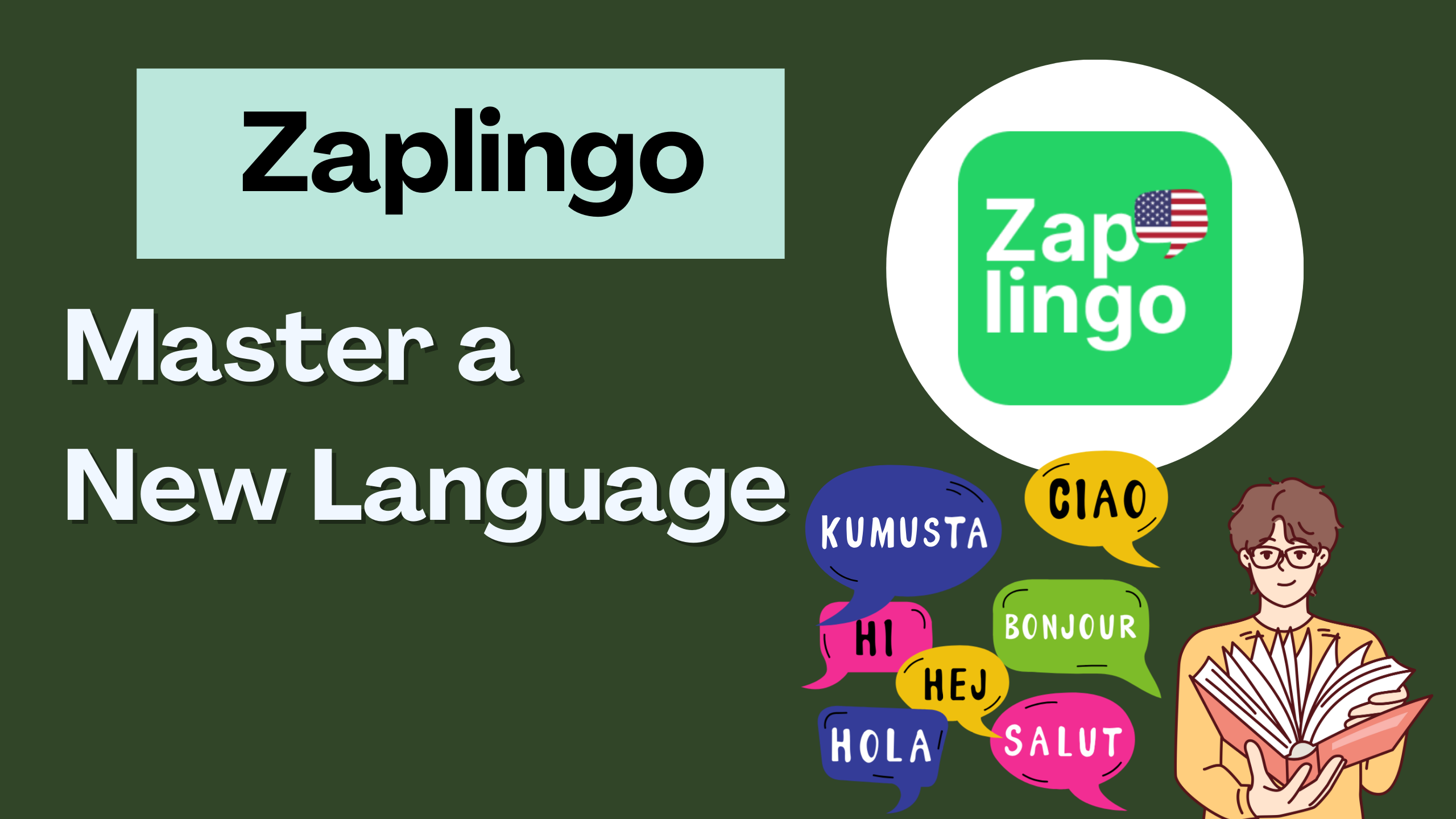 Master a New Language: Zaplingo Talk - Fluent Learning with AI Tutors 