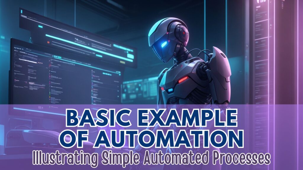 Basic Example of Automation: Illustrating Simple Automated Processes ...