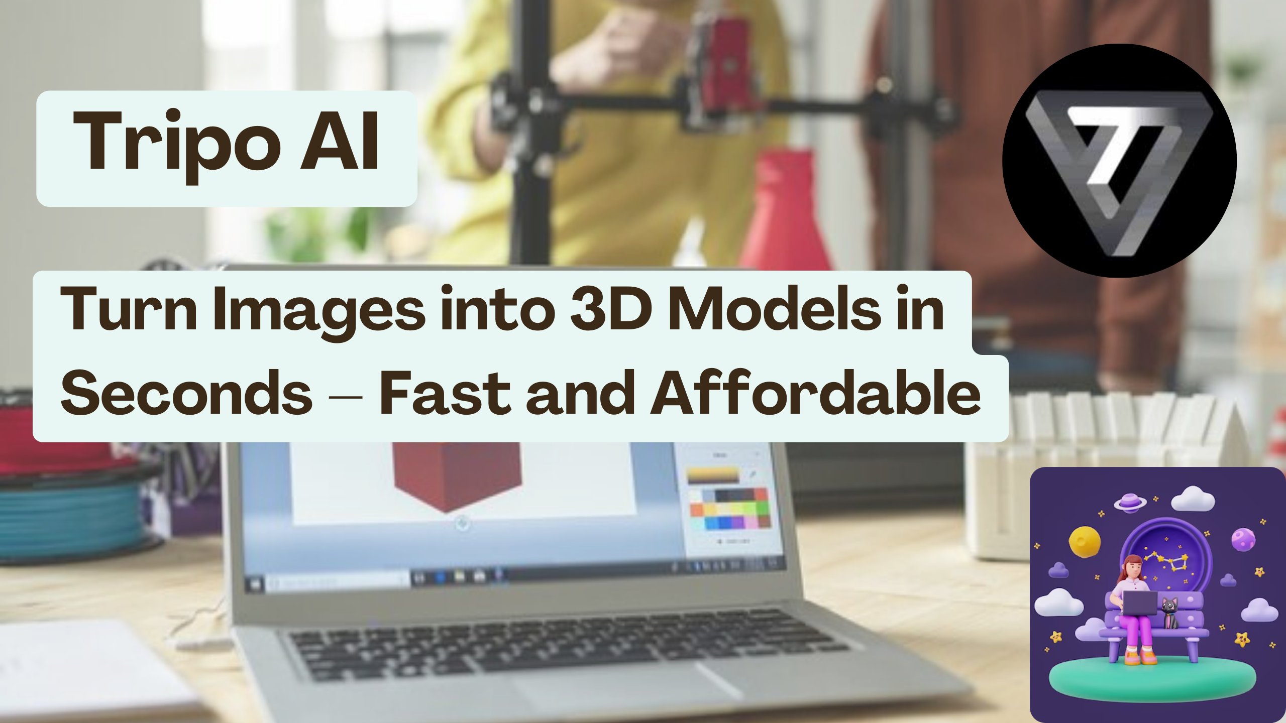 Tripo AI: Turn Images Into 3D Models In Seconds – Fast And Affordable ...