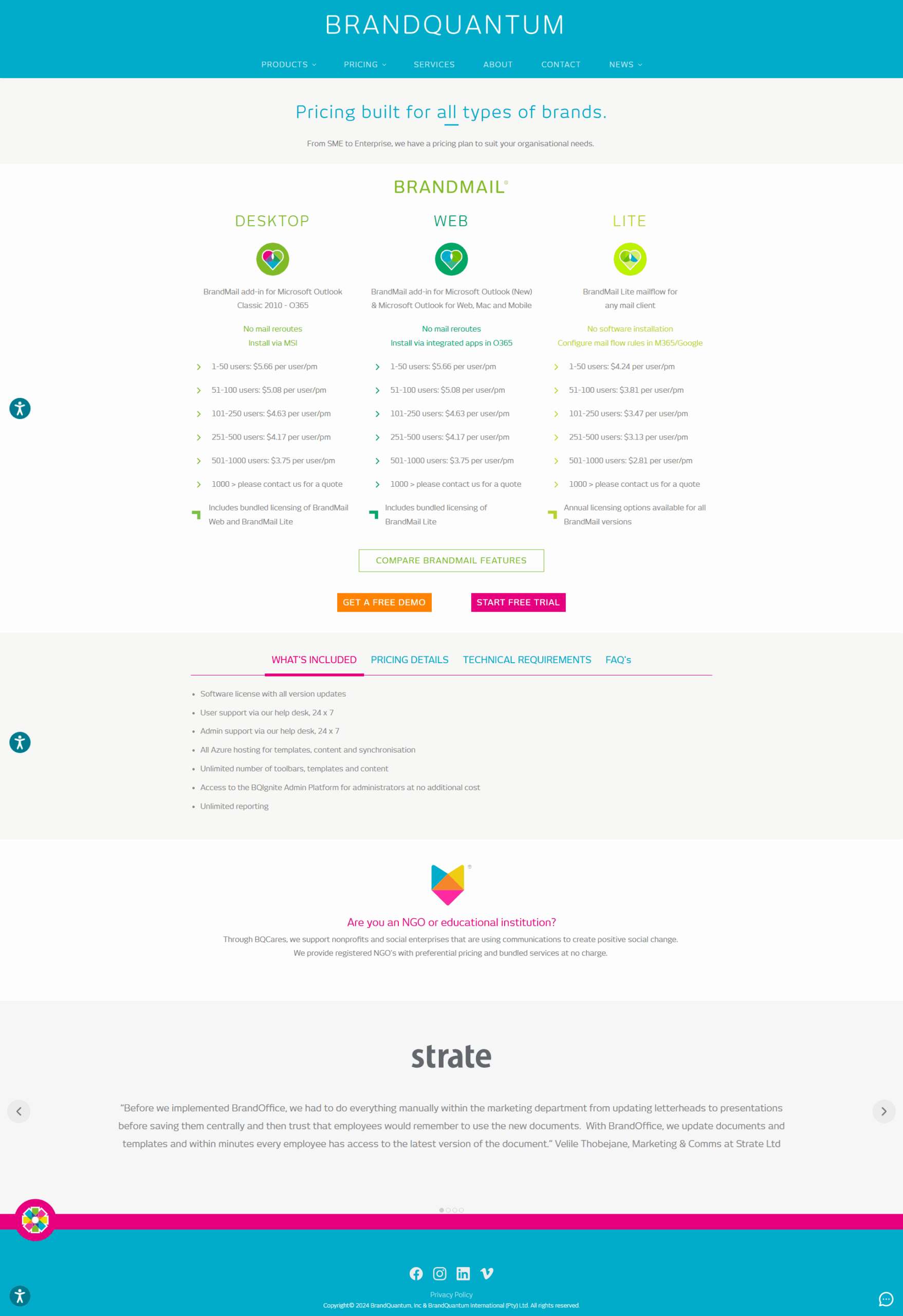 BrandOffice screenshot