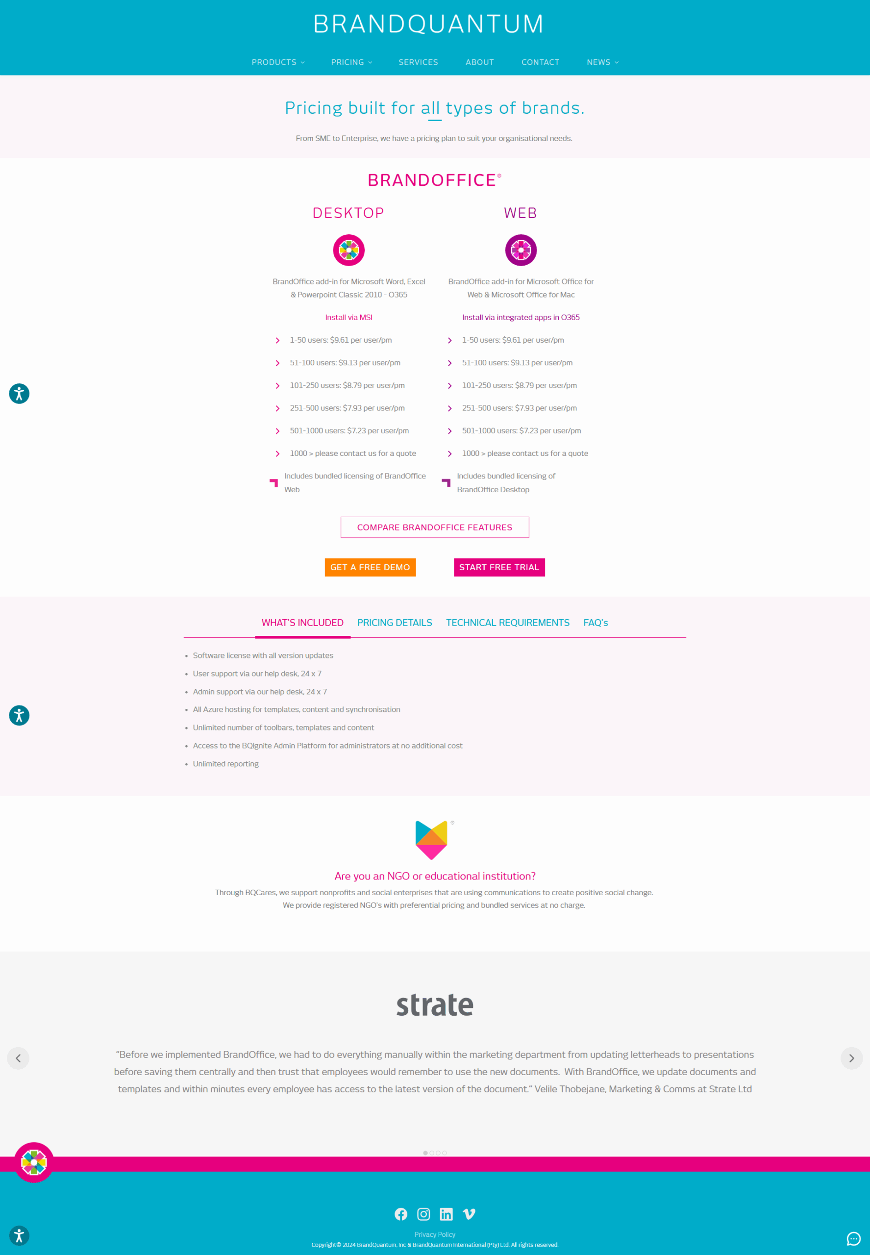 BrandOffice screenshot