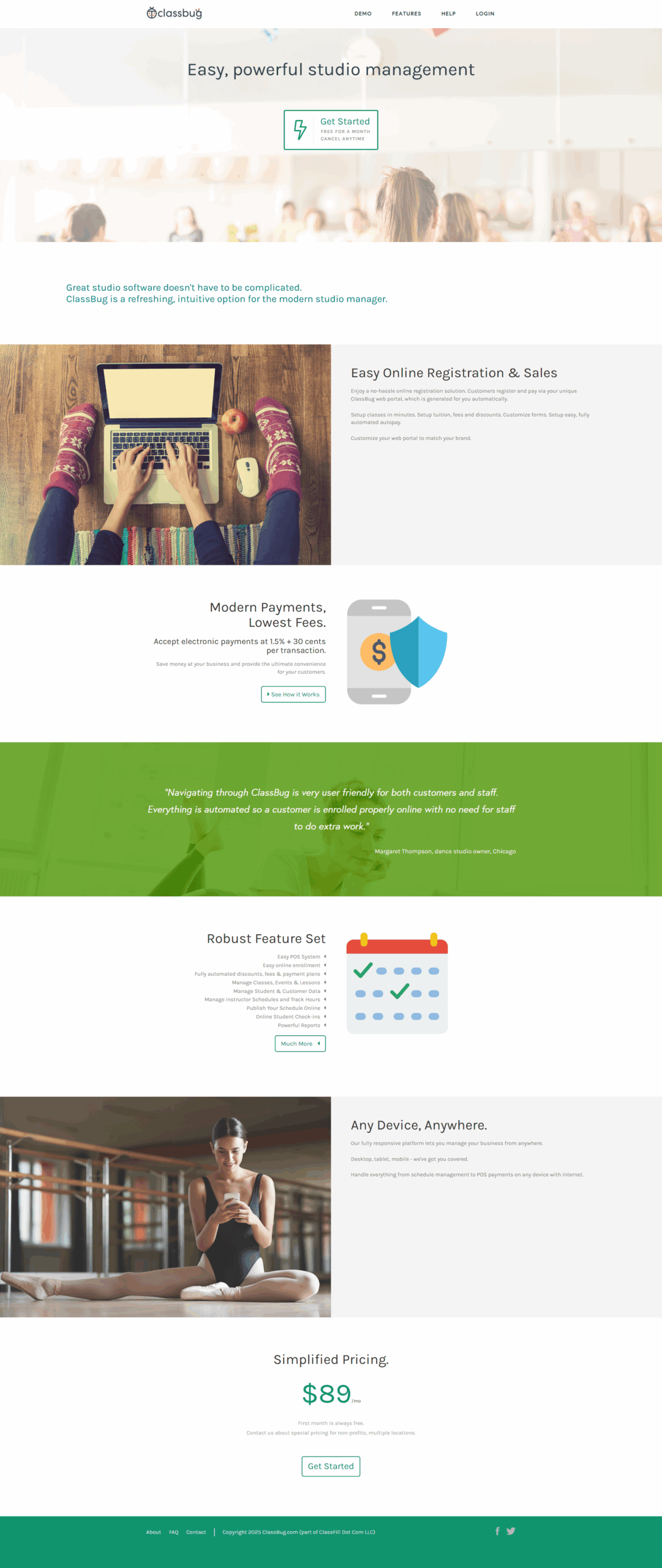 ClassBug screenshot