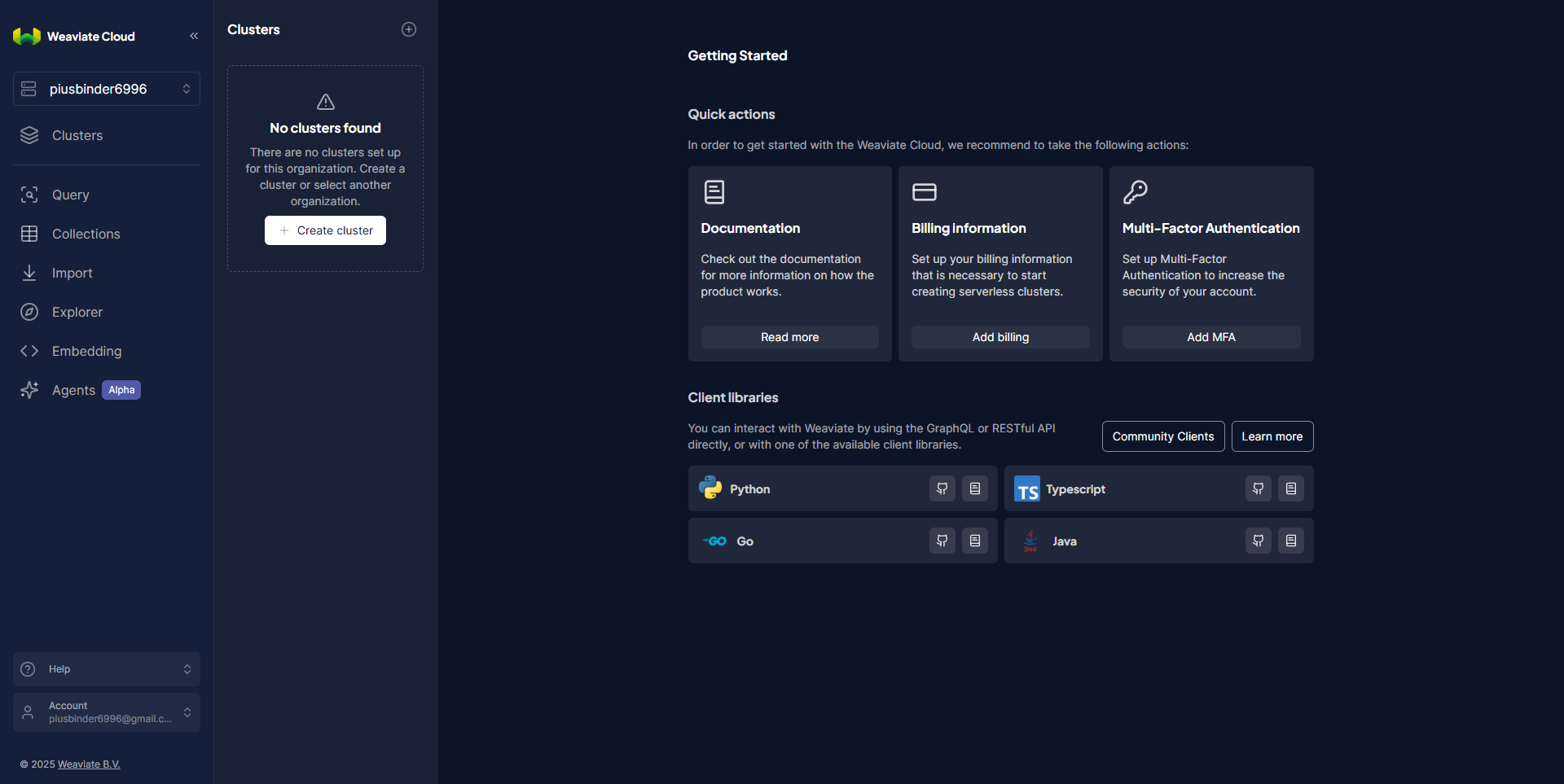 Weaviate screenshot