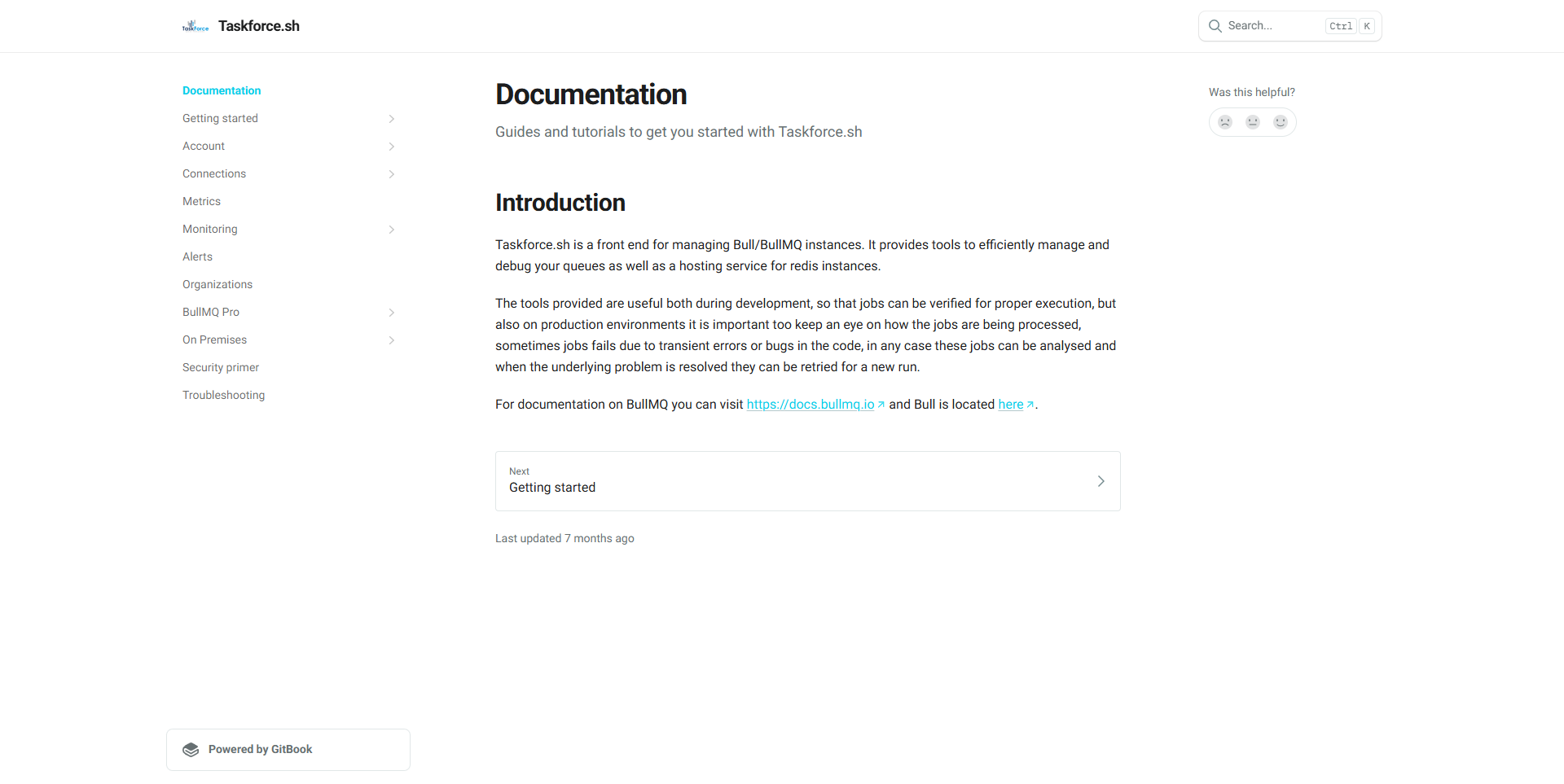 Taskforce.sh screenshot