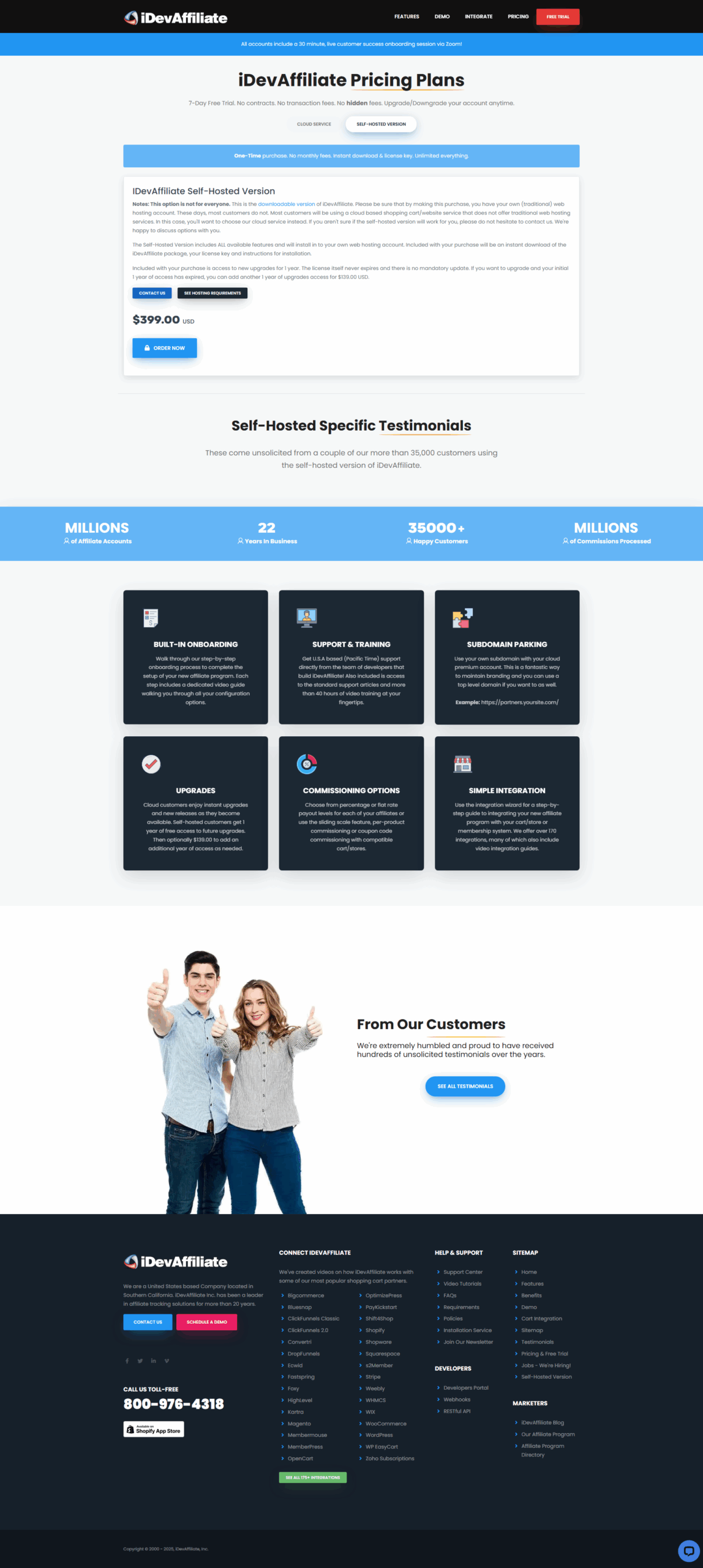 iDevAffiliate screenshot