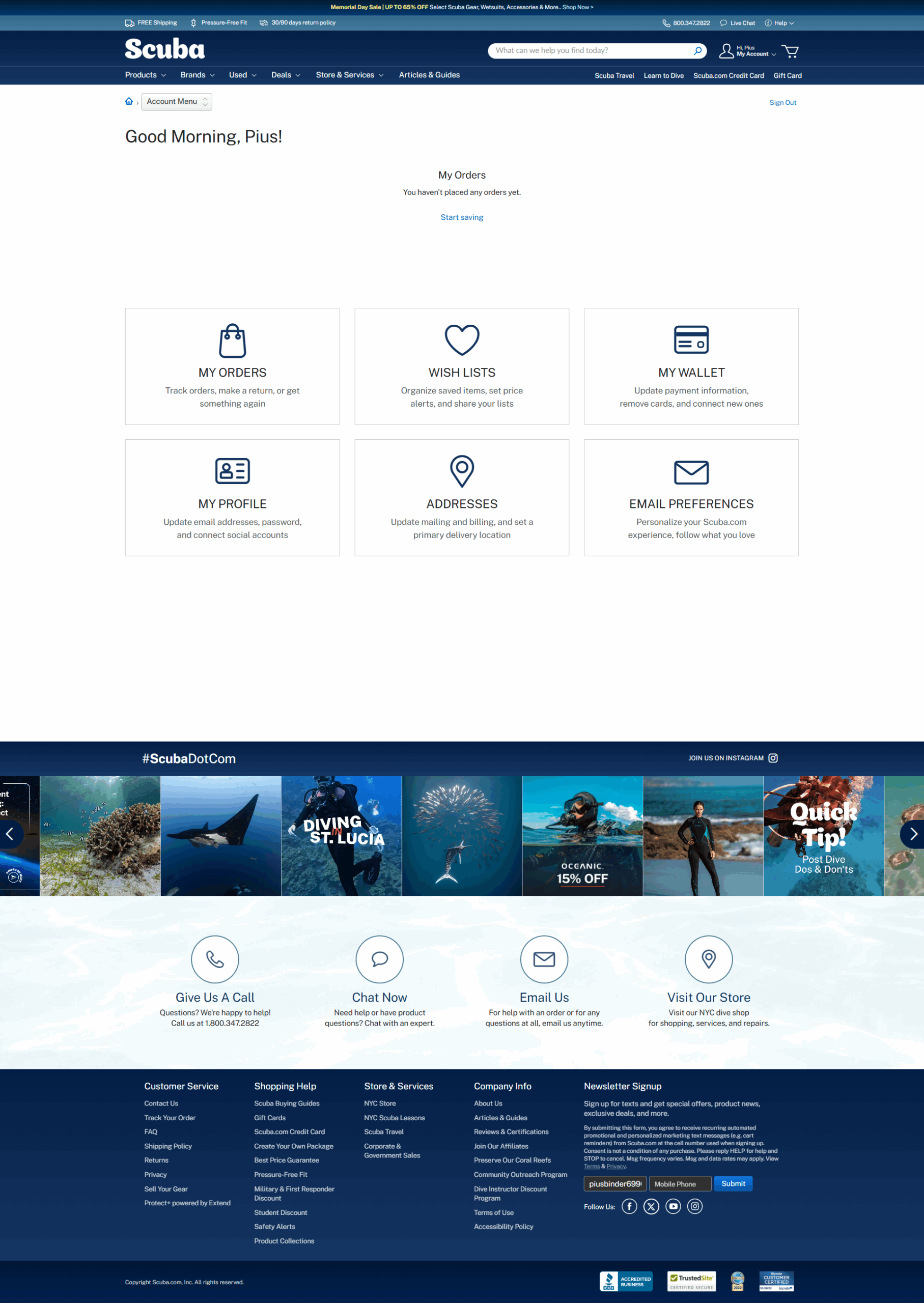 Scuba screenshot