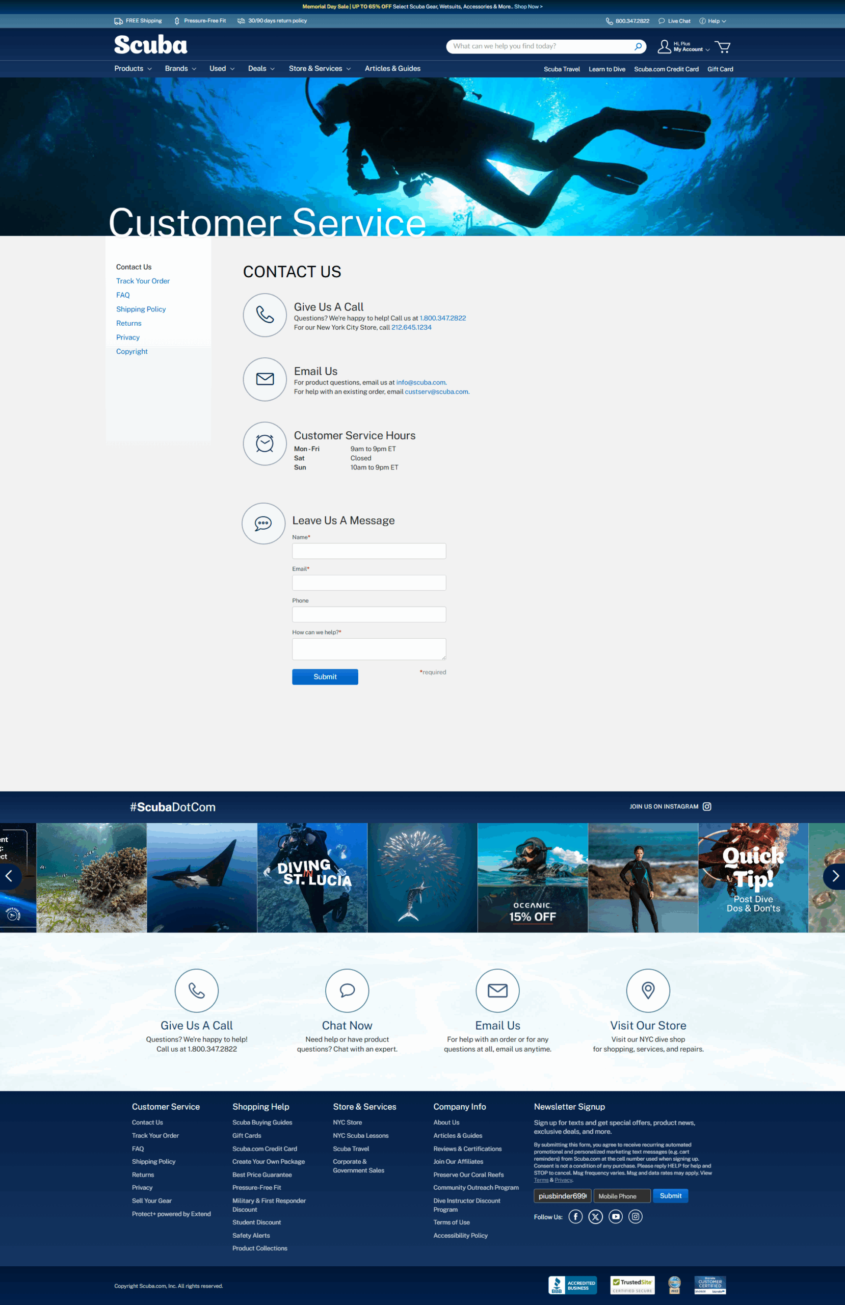 Scuba screenshot