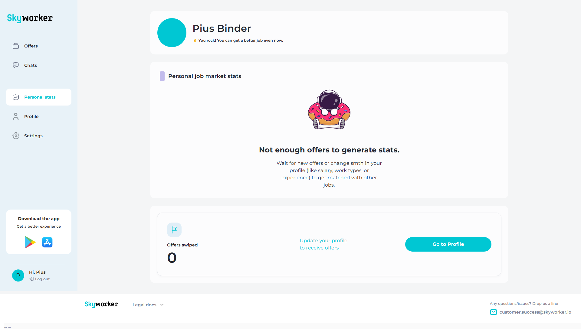 Skyworker screenshot