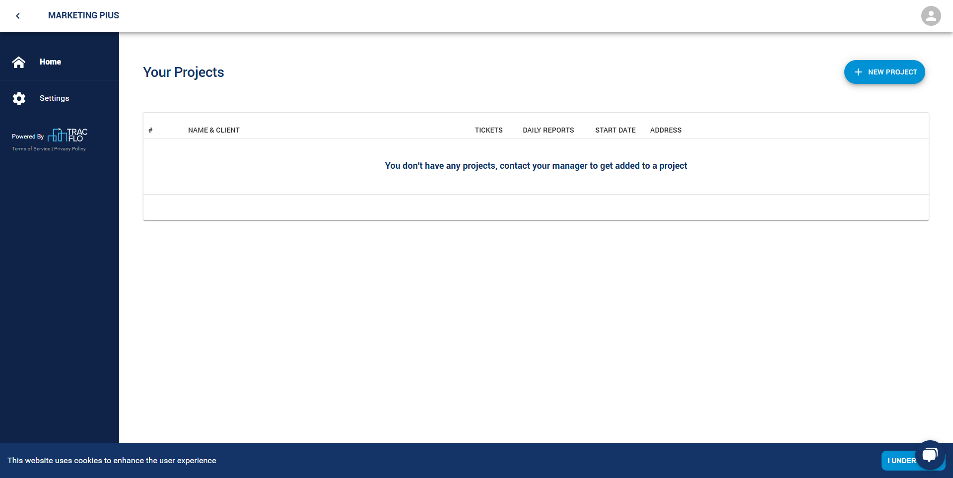 TracFlo screenshot