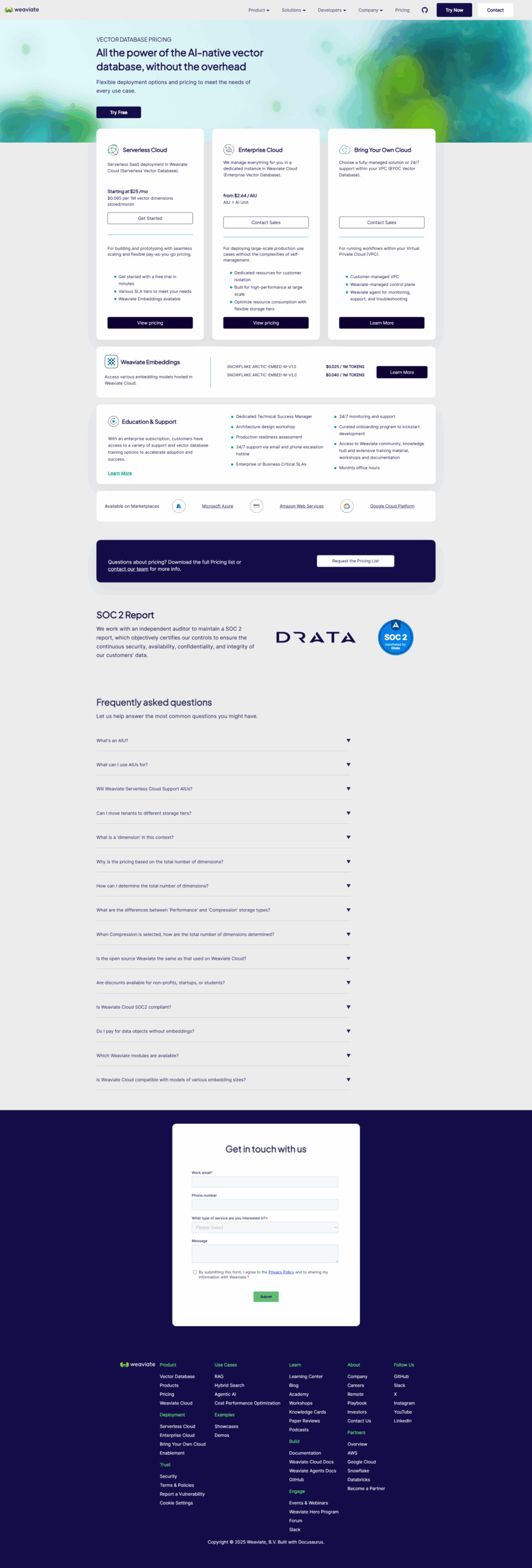 Weaviate screenshot