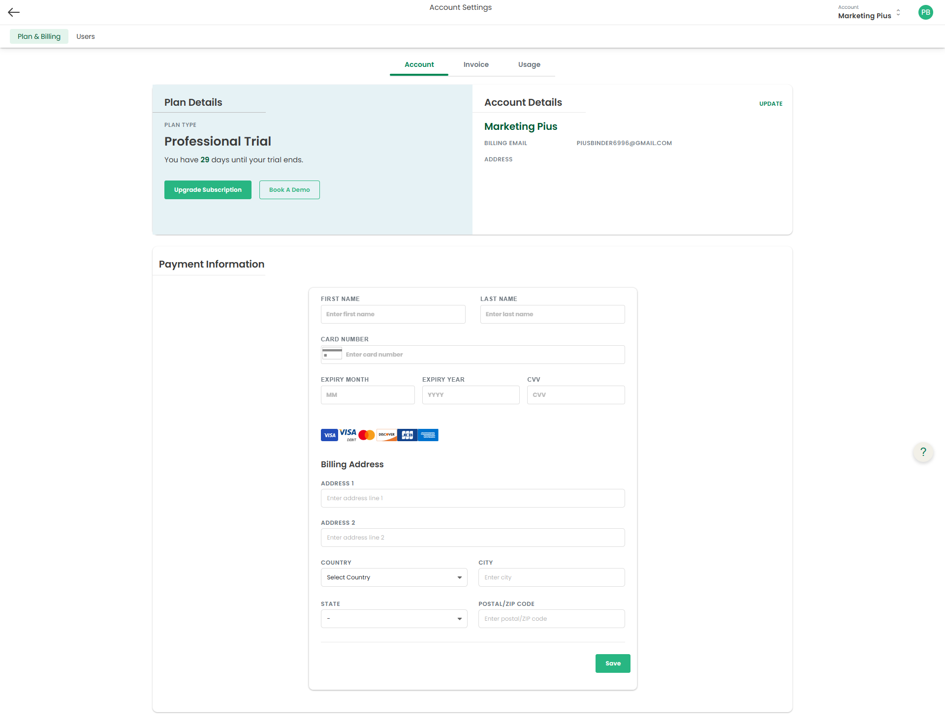 Upsiide screenshot