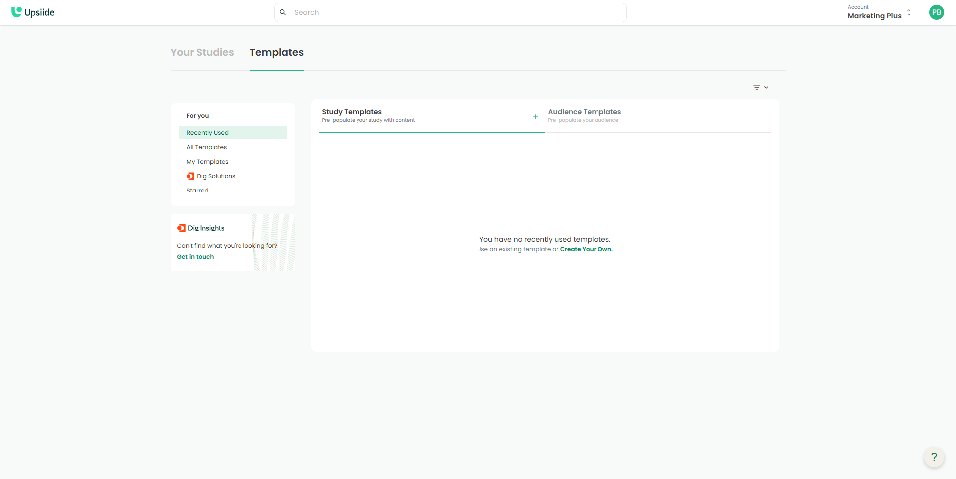 Upsiide screenshot