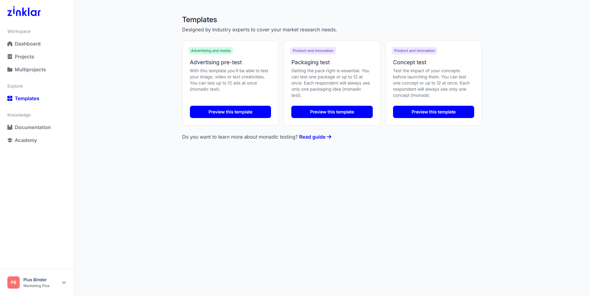 Zinklar screenshot