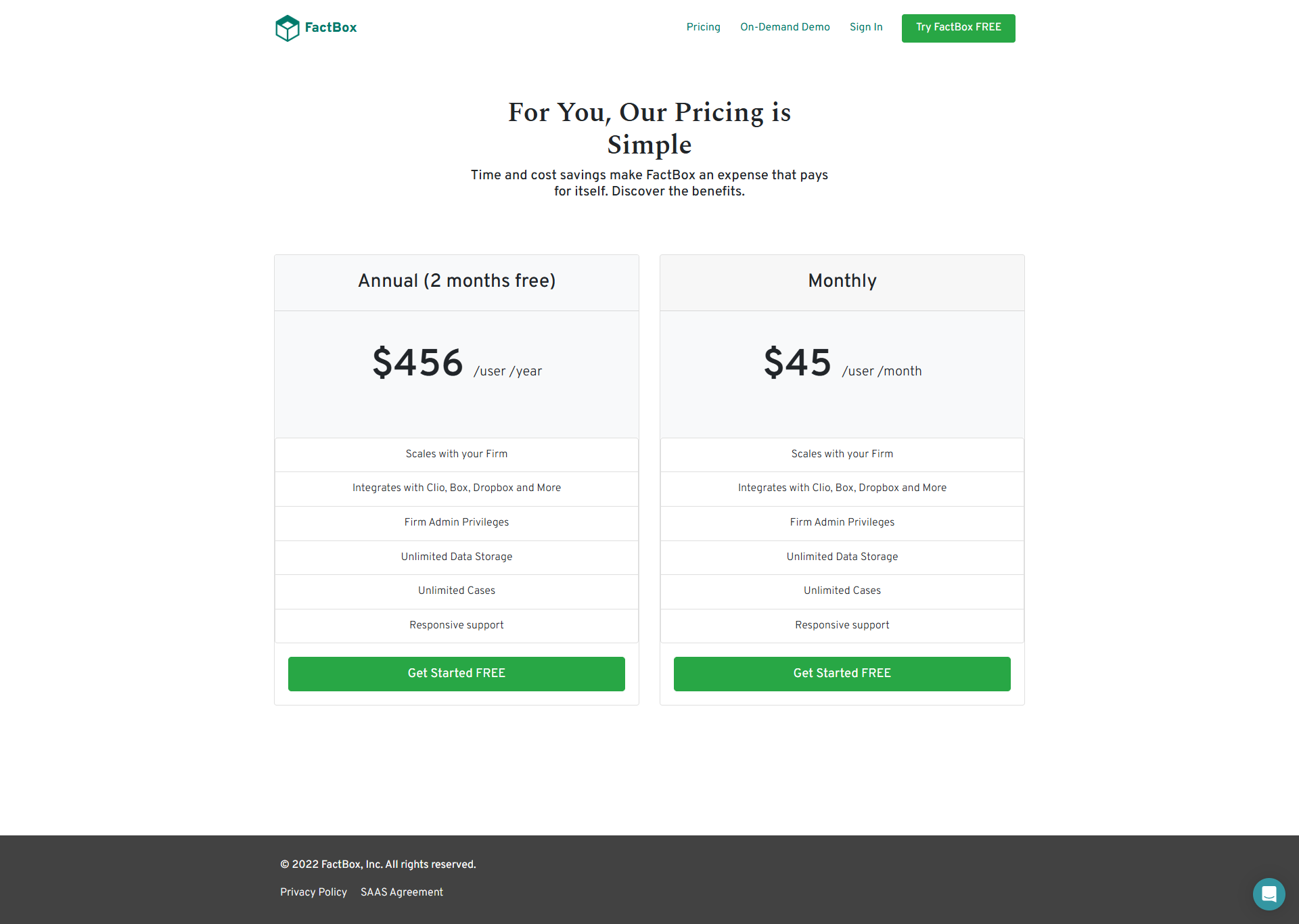 FactBox screenshot