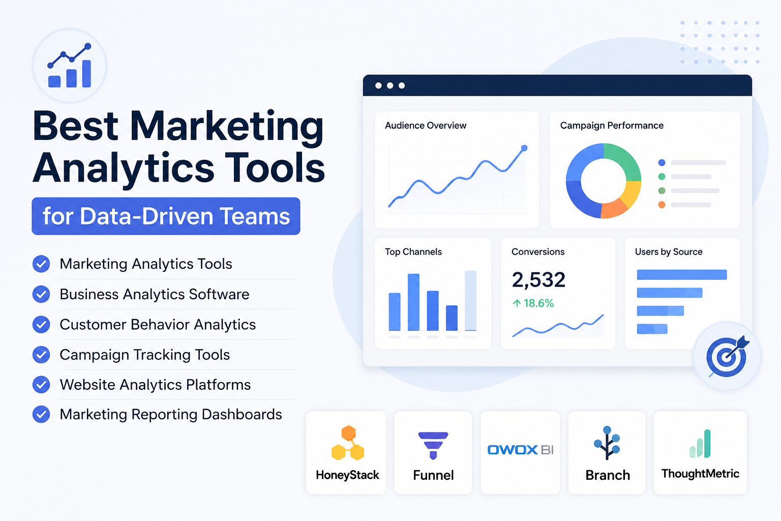 Best Marketing Analytics Tools for Data-Driven Teams